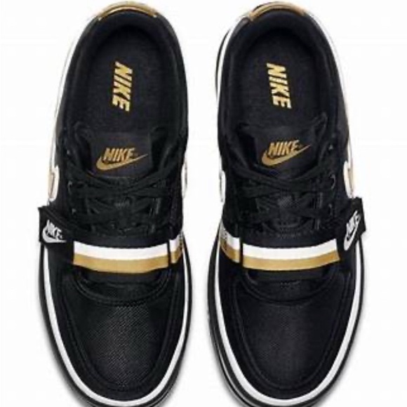 Nike Limited Edition Women’s Vandal 2K Metallic Gold Sneakers Wedge, Size 7 - Picture 2 of 10